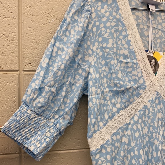 Rixo x Target Floral Puff Sleeve Lace Swing Dress ⭐️ - Picture 8 of 14